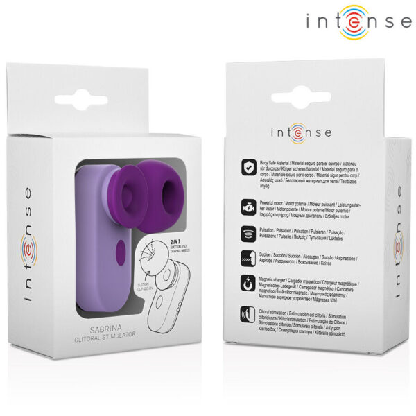 Intense Sabrina — Clitoral Stimulator, Rechargeable, Purple — Clitoral Stimulators — view 7