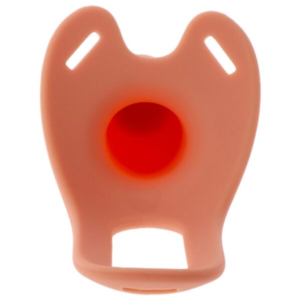 Hidden Desire Inferno — Hollow Strap-On, Silicone, 20 cm — Penis Accessories — view 5