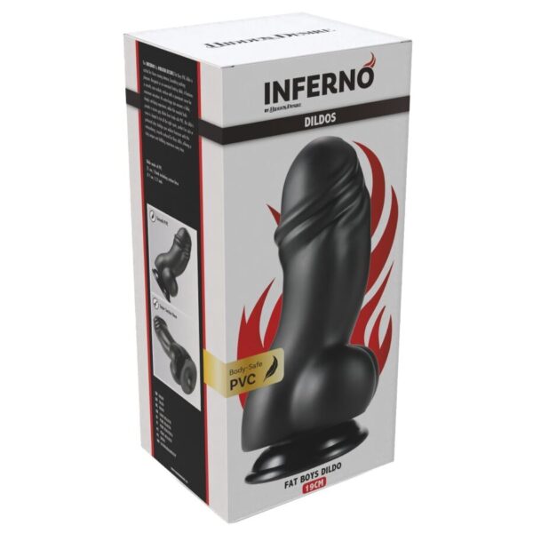 Hidden Desire Inferno Fat Boys — Suction Cup Dildo, 19 cm — Dildos — view 6