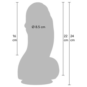 Hidden Desire Inferno Fat Boys — Suction Cup Dildo, 22 cm — Dildos — view 4