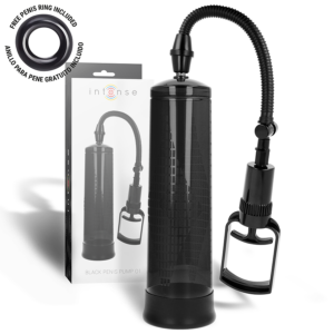 Intense 01 — Penis Pump, Waterproof, Black — Penis Accessories