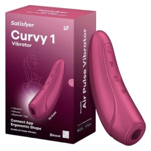Satisfyer Curvy 1+ — Air Pulse Stimulator, App-Controlled — Air Pulse Vibrators