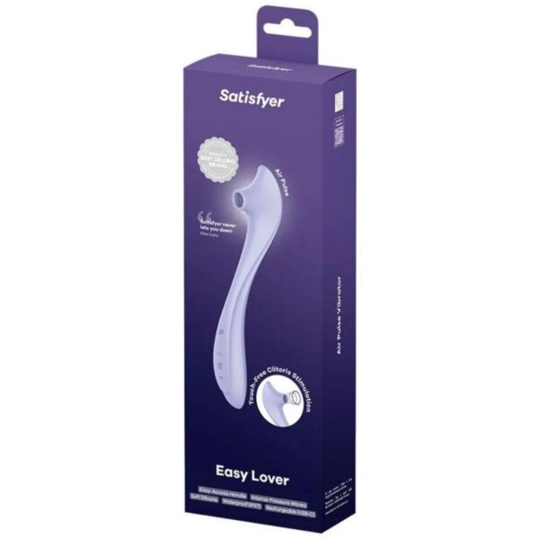 Satisfyer Easy Lover — Air Pulse Stimulator, Waterproof — Air Pulse Vibrators — view 3