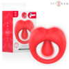 Intense Russell — Vibrating Cock Ring, Rechargeable, Red — Cock Rings