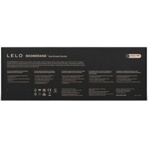 LELO Boomerang — Couples Vibrator, Waterproof, Coral Red — view 3