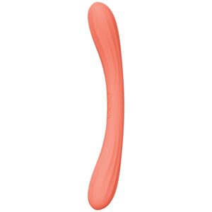 LELO Boomerang — Couples Vibrator, Waterproof, Coral Red — view 2
