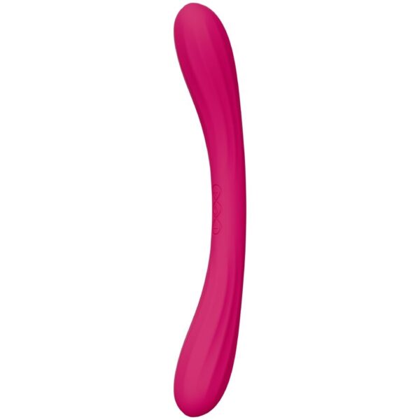 LELO Boomerang — Couples Vibrator, Waterproof, Cerise — view 2