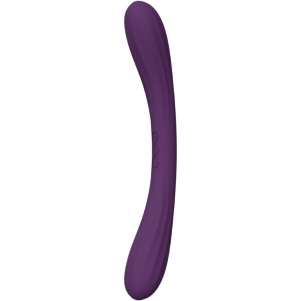 LELO Boomerang — Couples Vibrator, Waterproof, Purple — view 2