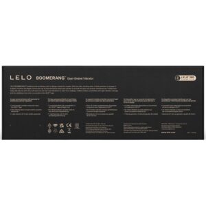 LELO Boomerang — Couples Vibrator, Waterproof, Purple — view 3