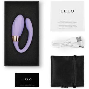 LELO Tiani Twist — Couples Vibrator, Waterproof, Lavender — view 3