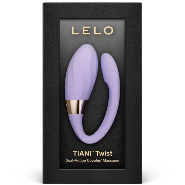 LELO Tiani Twist — Couples Vibrator, Waterproof, Lavender — view 4