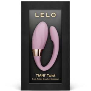 LELO Tiani Twist — Couples Vibrator, Waterproof, Soft Pink — view 3