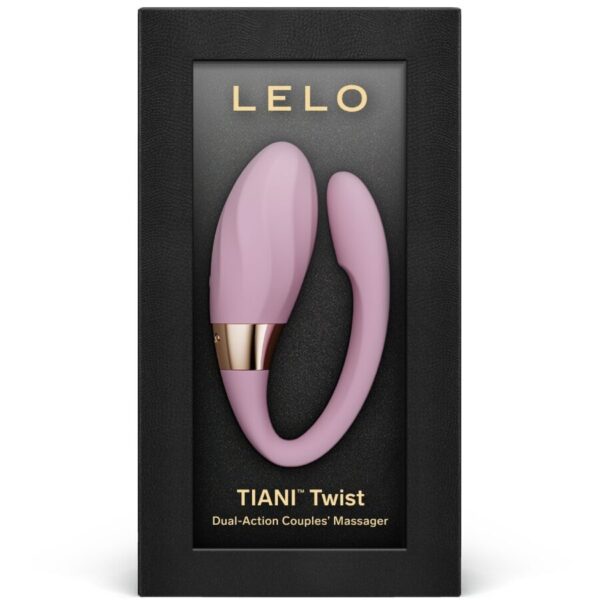 LELO Tiani Twist — Couples Vibrator, Waterproof, Soft Pink — view 3