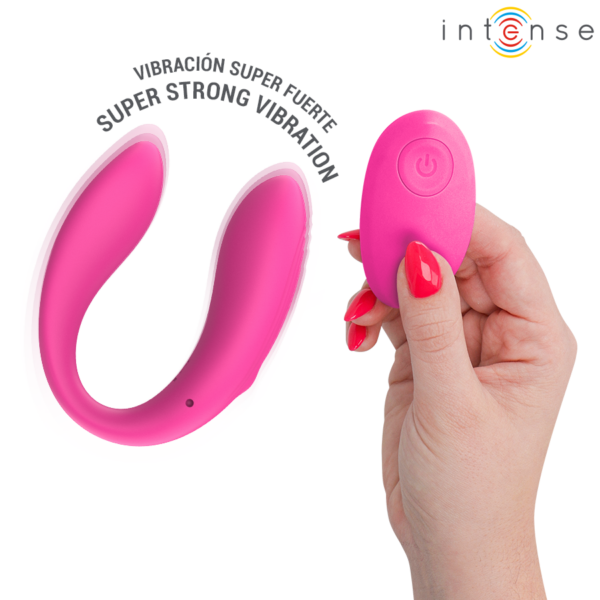 Intense Nora — Vibrator, Rechargeable, Pink — Remote Control Vibrators — view 2