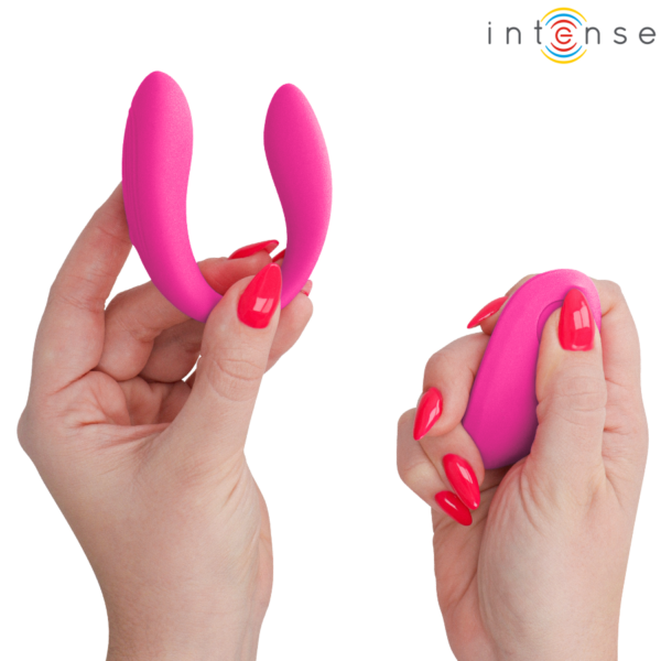 Intense Nora — Vibrator, Rechargeable, Pink — Remote Control Vibrators — view 6