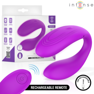 Intense Nora — Vibrator, Rechargeable, Purple — Remote Control Vibrators