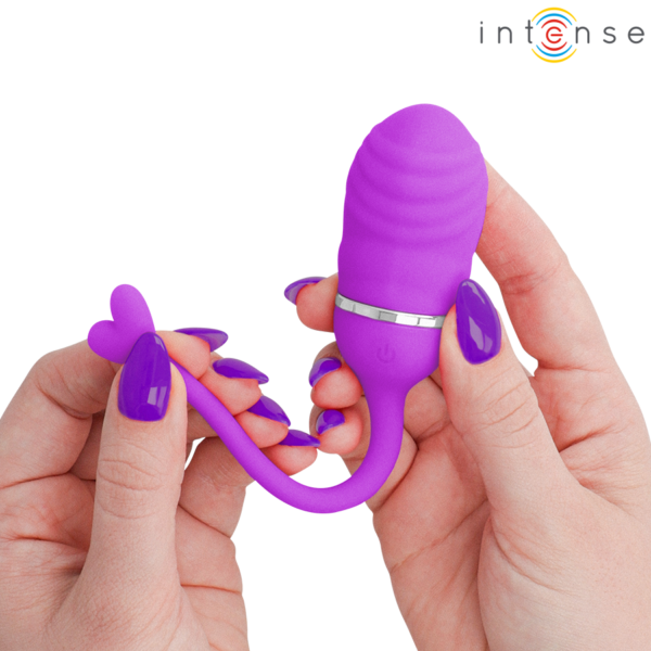 Intense Sookie — Vibrating Egg, Rechargeable, Purple — Remote Control Vibrators — view 6