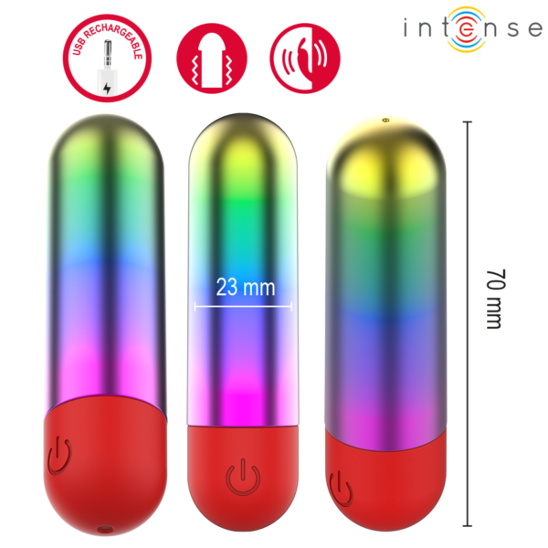 Intense Debbie — Bullet Vibrator, Rechargeable, Rainbow — Bullet Vibrators — view 4