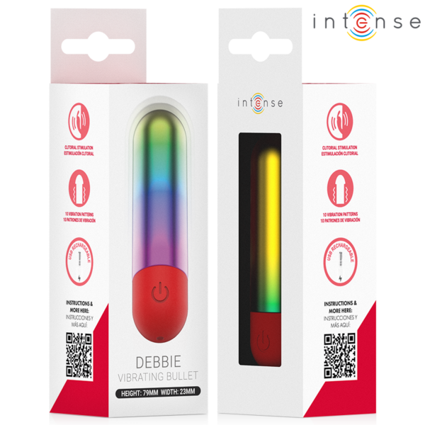Intense Debbie — Bullet Vibrator, Rechargeable, Rainbow — Bullet Vibrators — view 6