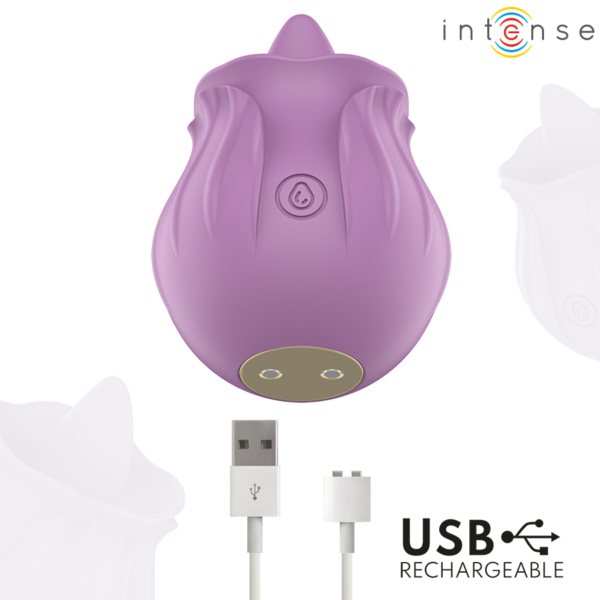 Intense Azalea — Clitoral Vibrator, Waterproof, Purple — Clitoral Stimulators — view 5