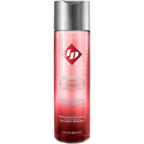 ID Sensation — Water-Based Lubricant, 250 ml, Warming — Lubes