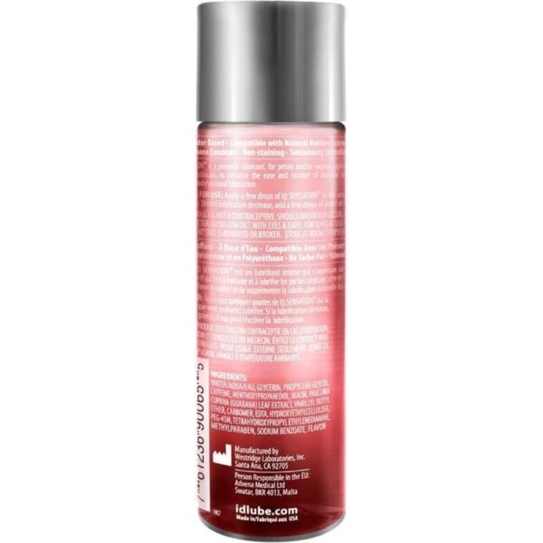 ID Sensation — Water-Based Lubricant, 250 ml, Warming — Lubes — view 3