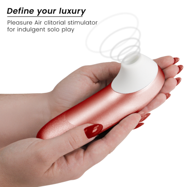 Womanizer Pro Vibrant — Air Pulse Stimulator, Burgundy — Clitoral Stimulators — view 5