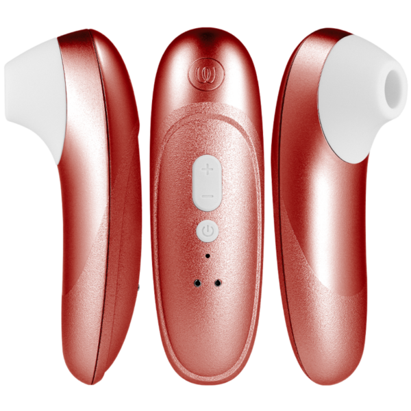 Womanizer Pro Vibrant — Air Pulse Stimulator, Burgundy — Clitoral Stimulators — view 7