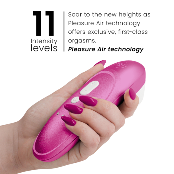Womanizer Pro Vibrant — Air Pulse Stimulator, Pink — Clitoral Stimulators — view 7