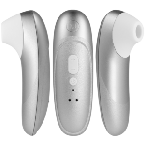 Womanizer Pro Vibrant — Air Pulse Stimulator, Silver Grey — Clitoral Stimulators — view 4