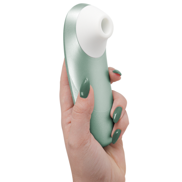 Womanizer Pro Vibrant — Air Pulse Stimulator, Sage Green — Clitoral Stimulators — view 5