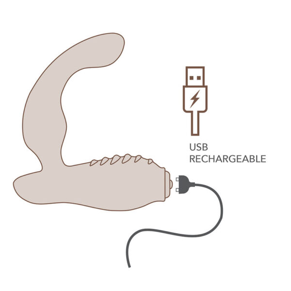 Rocks-Off Nova Sovereign — Prostate Vibrator, Rechargeable, Blue — Anal — view 10