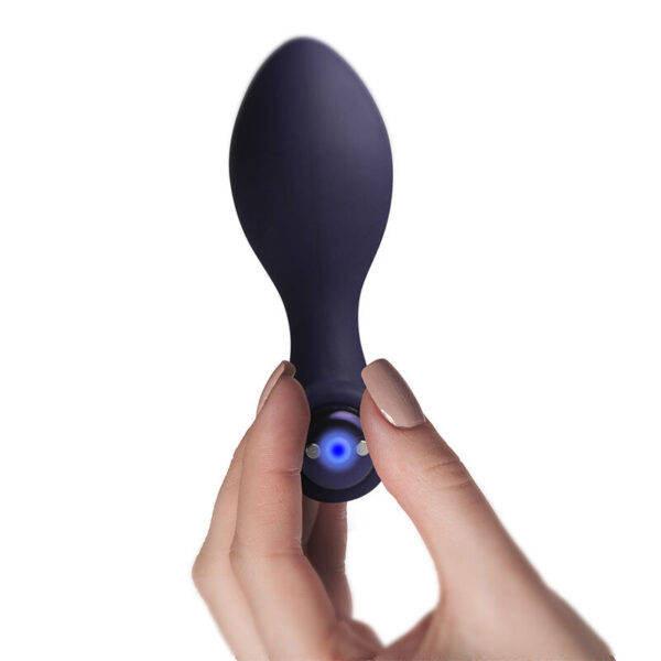 Rocks-Off Nova Orbital — Vibrating Butt Plug, Rechargeable, Blue — Anal — view 3