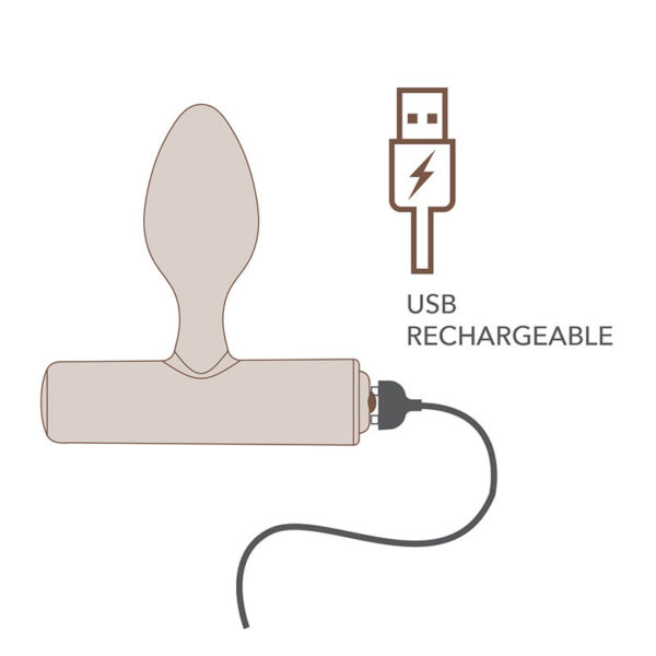 Rocks-Off Nova Solaris — Vibrating Butt Plug, Rechargeable — Anal — view 8