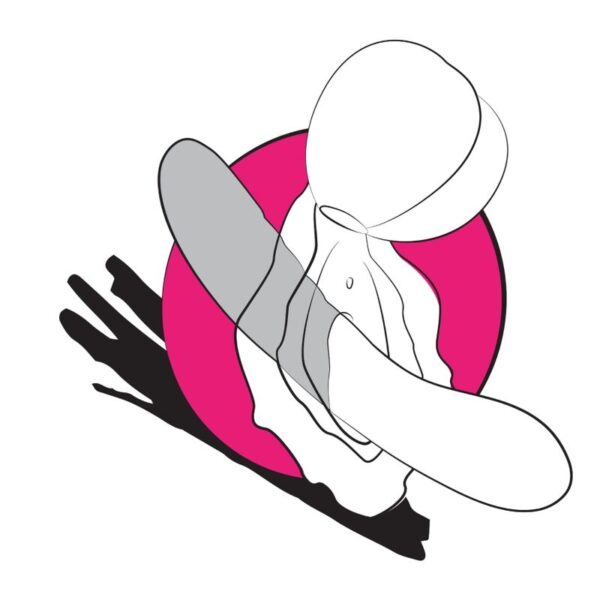 Romp Peach — Air Pulse Stimulator, Waterproof, Pink — Clitoral Stimulators — view 7