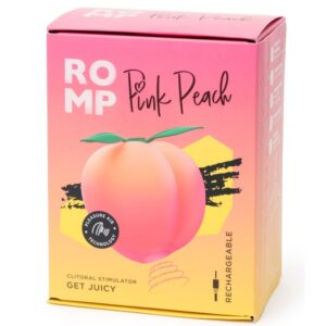 Romp Peach — Air Pulse Stimulator, Waterproof, Pink — Clitoral Stimulators — view 4