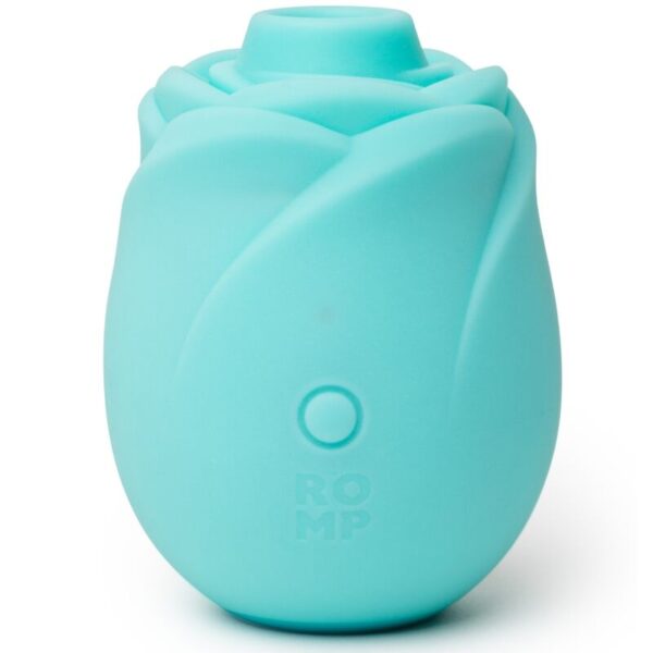 Romp Rose Glow — Air Pulse Stimulator, Waterproof, Turquoise — Clitoral Stimulators — view 5