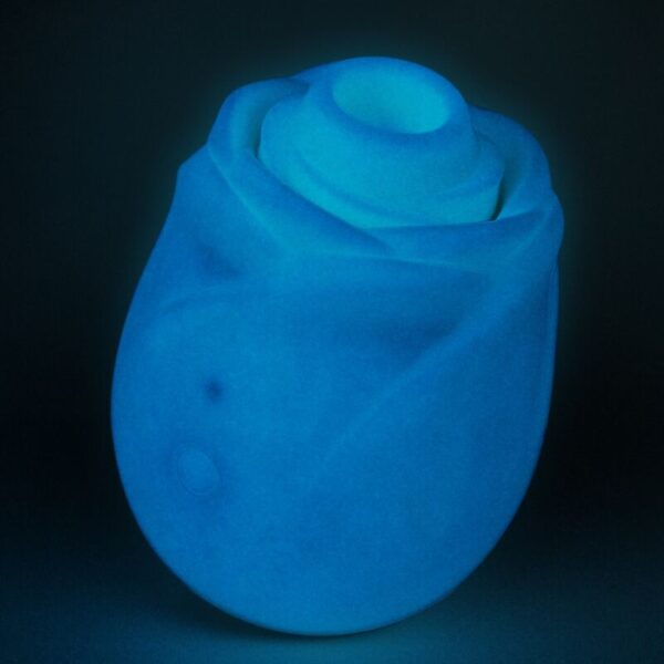 Romp Rose Glow — Air Pulse Stimulator, Waterproof, Turquoise — Clitoral Stimulators — view 10