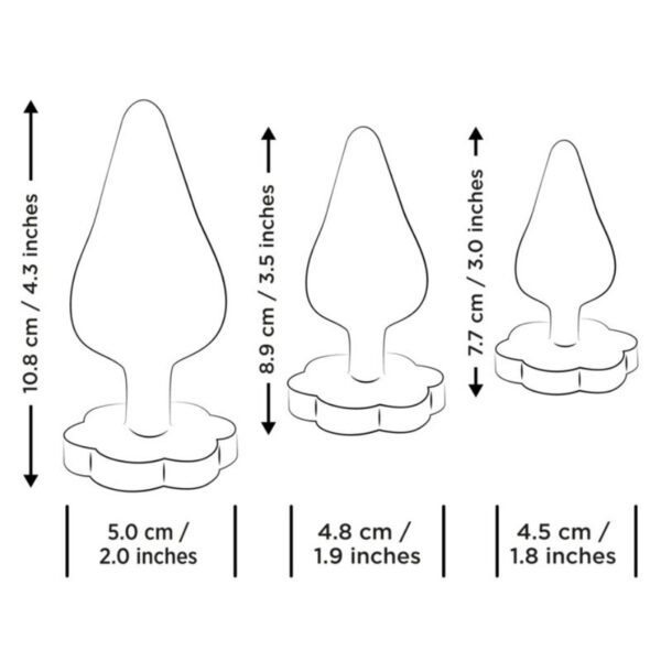 Romp Luster — Anal Training Kit, With Flower Base — view 7