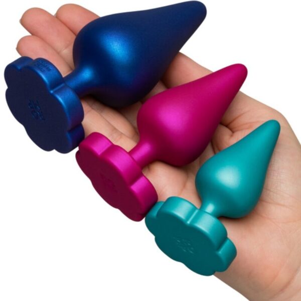 Romp Luster — Anal Training Kit, With Flower Base — view 2