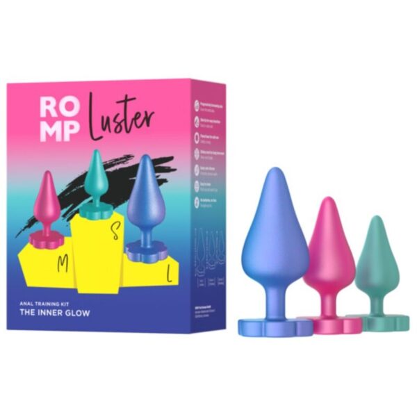 Romp Luster — Anal Training Kit, With Flower Base — view 6