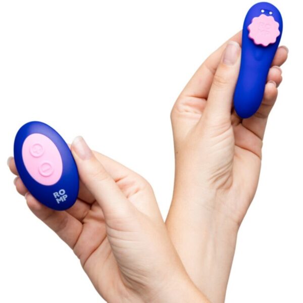Romp Party — Panty Vibrator, Remote Control, Blue — Clitoral Stimulators — view 5