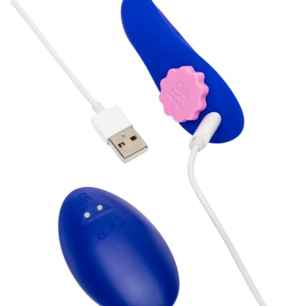 Romp Party — Panty Vibrator, Remote Control, Blue — Clitoral Stimulators — view 6