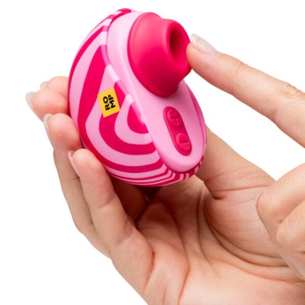 Romp Spin — Air Pulse Stimulator, Waterproof, Pink — Clitoral Stimulators — view 2