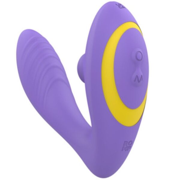 Romp Reverb — G-Spot Vibrator, Waterproof, Purple — Clitoral Stimulators