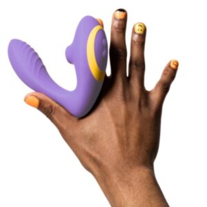 Romp Reverb — G-Spot Vibrator, Waterproof, Purple — Clitoral Stimulators — view 3