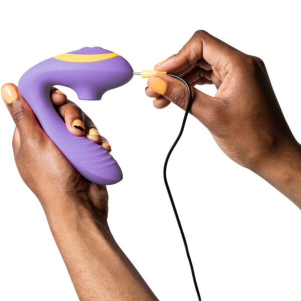 Romp Reverb — G-Spot Vibrator, Waterproof, Purple — Clitoral Stimulators — view 7