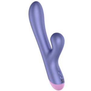 Romp Pulse — Rabbit Vibrator, Blue — Clitoral Stimulators — view 4