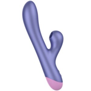 Romp Pulse — Rabbit Vibrator, Blue — Clitoral Stimulators
