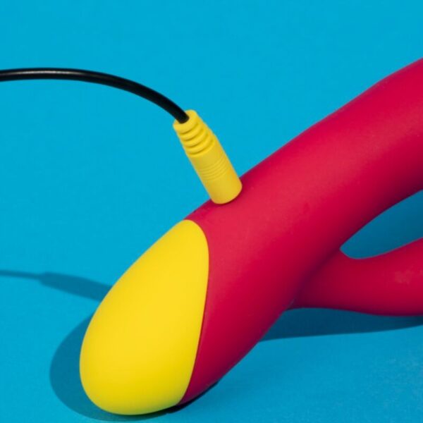 Romp Jazz — Rabbit Vibrator, Waterproof, Red — G-Spot Vibrators — view 9